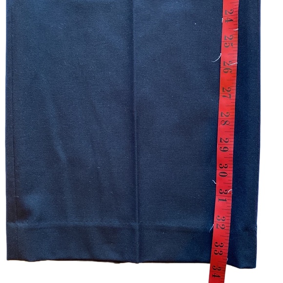 NWT 💙 Halogen Nordstrom “Taylor Fit” Wide-Leg, Stretch, Navy Blue Trouser, 22 - Picture 13 of 16